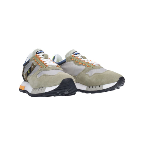 BLAUER Sneakers Uomo Sneakers bassa Heron Verde arancio - Francavilla Moda